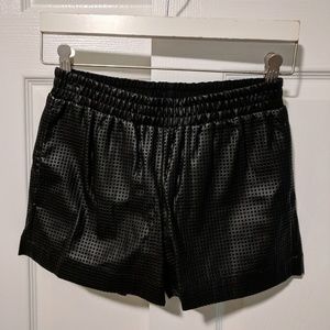 BCBGMaxAzria Bry Faux Leather Shorts